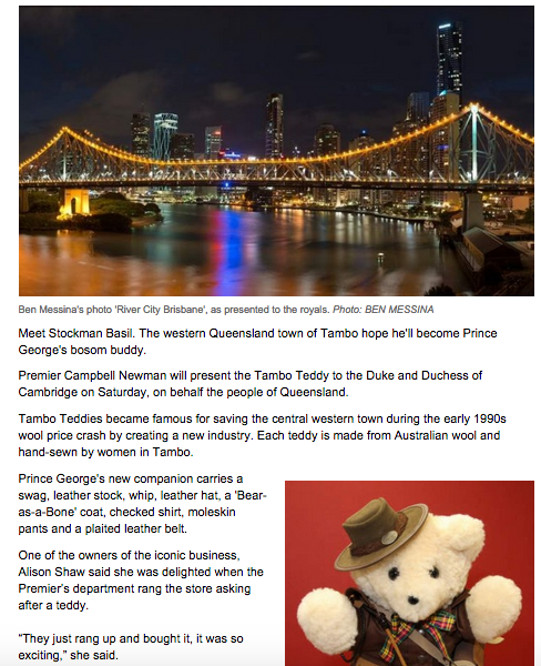 Tambo Teddies Royal Gift