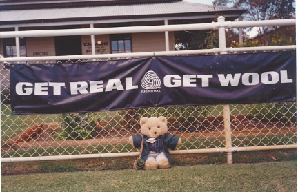 Tambo Teddies wool campaign, campaigned for the use of the Woolmark