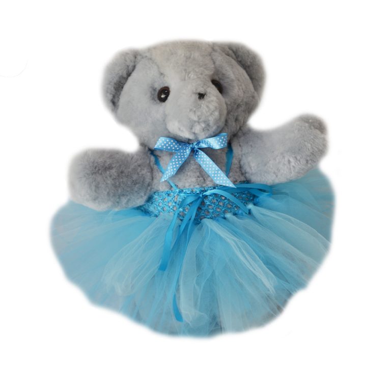 Blue Tambo teddy tutu