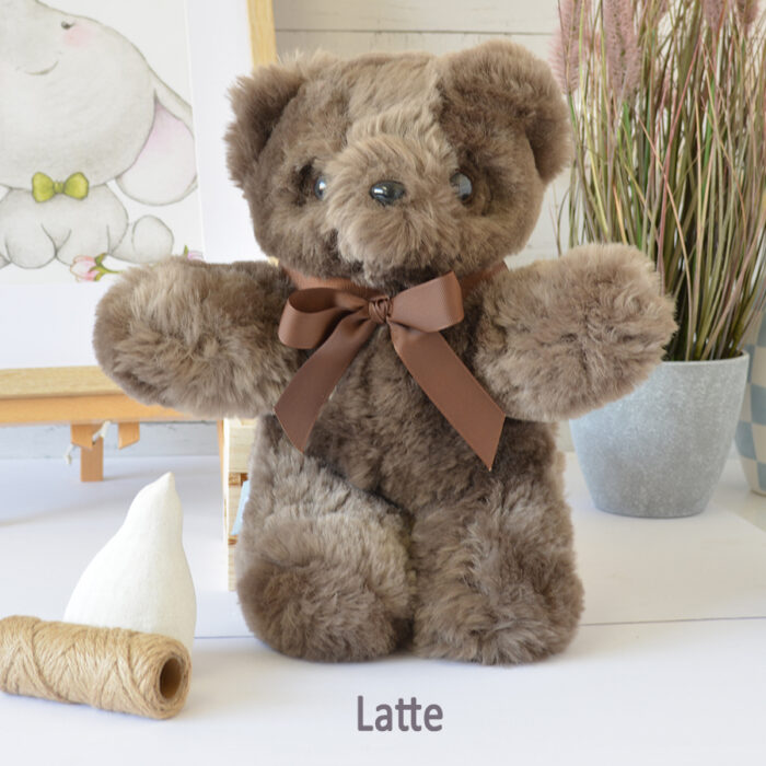 Tambo Teddies Basil teddy bear woollen sheepskin
