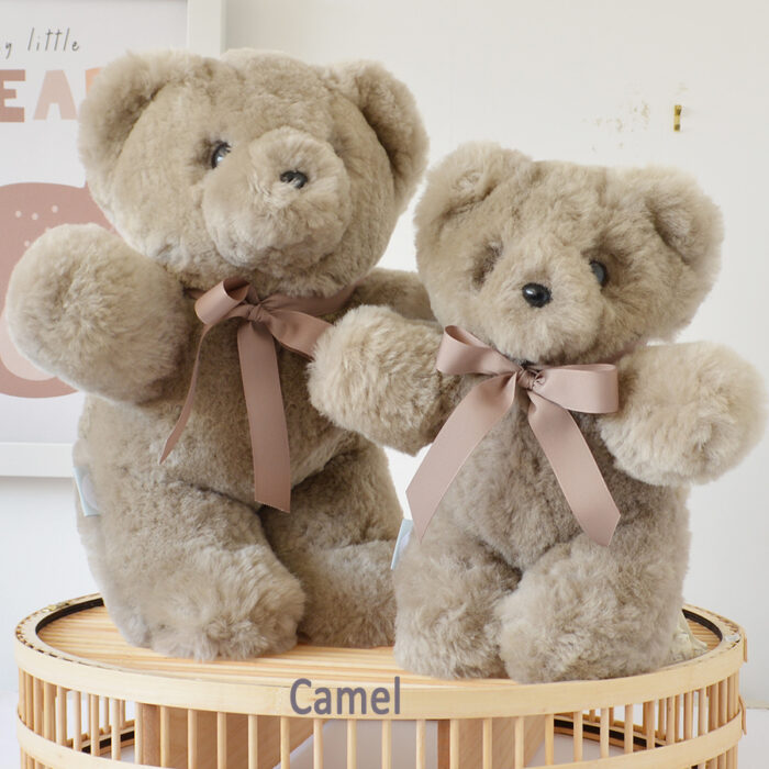 Tambo Teddies Basil teddy bear woollen sheepskin
