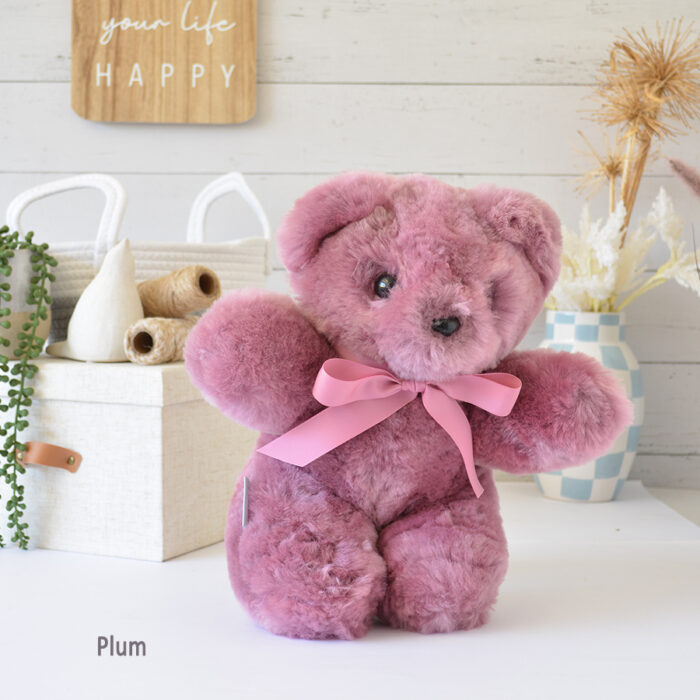 Tambo Teddies basil teddy bear woollen sheepskin