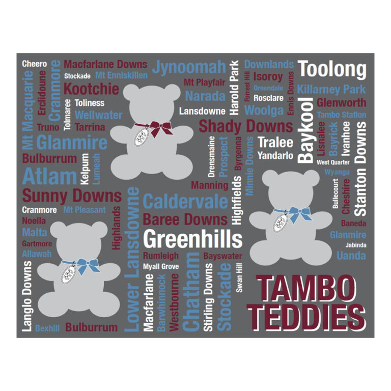 Tambo Teddy Picnic Blankets