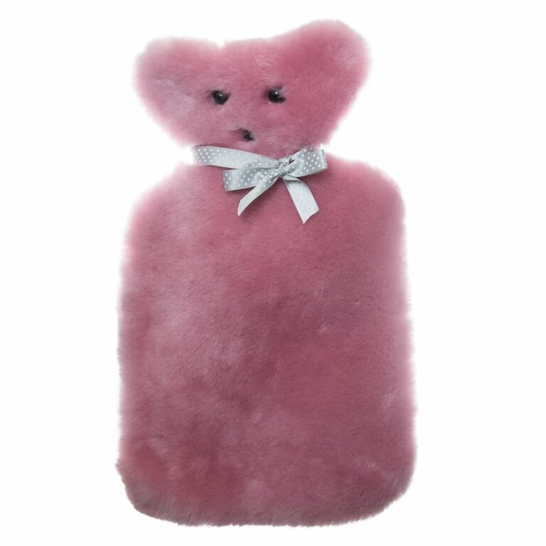 Dusky Pink Hot Water Bottle Cover