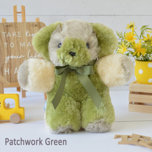 Tambo Teddies Toby teddy bear woollen sheepskin