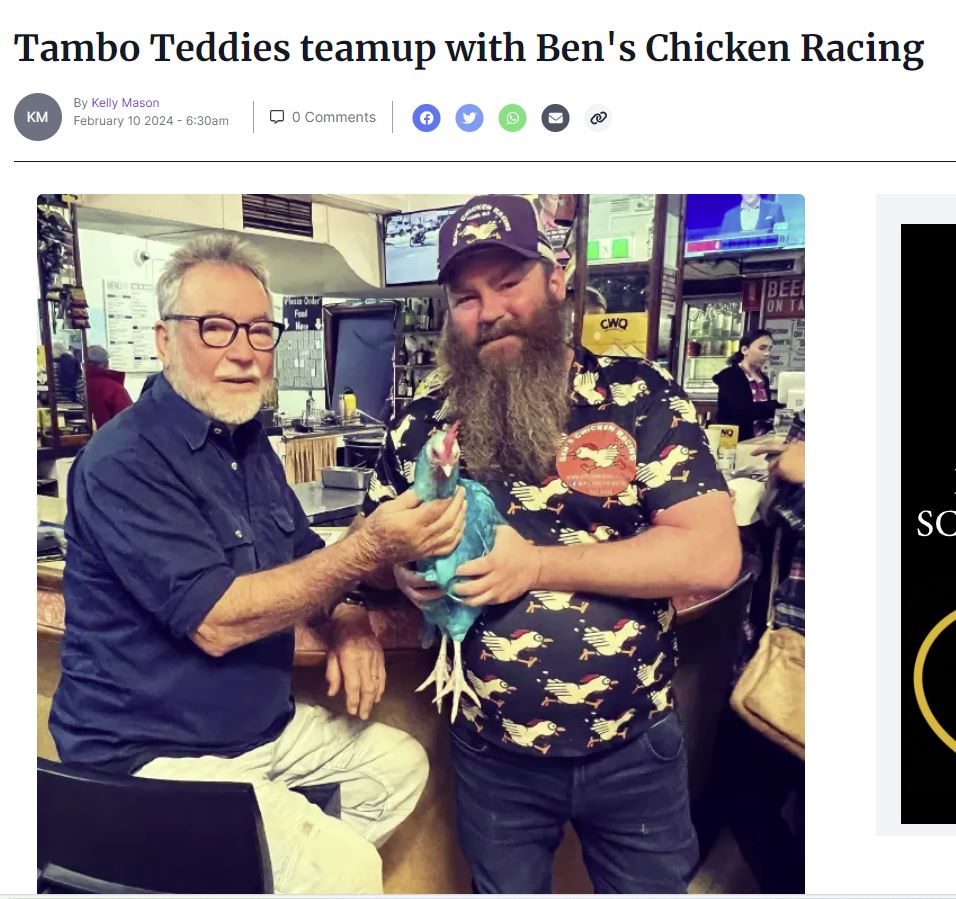 Ben's Hens QCL Tambo Teddies