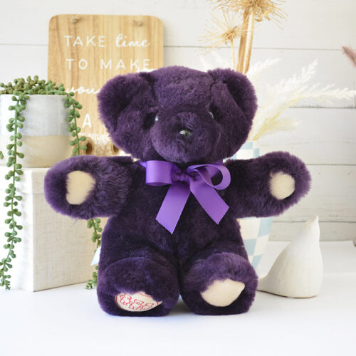 Mulberry coloured Tambo Teddy