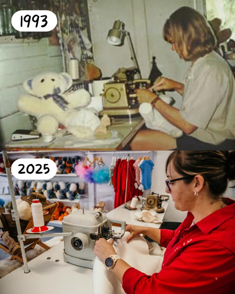 Then and now Tambo Teddies manufacturing