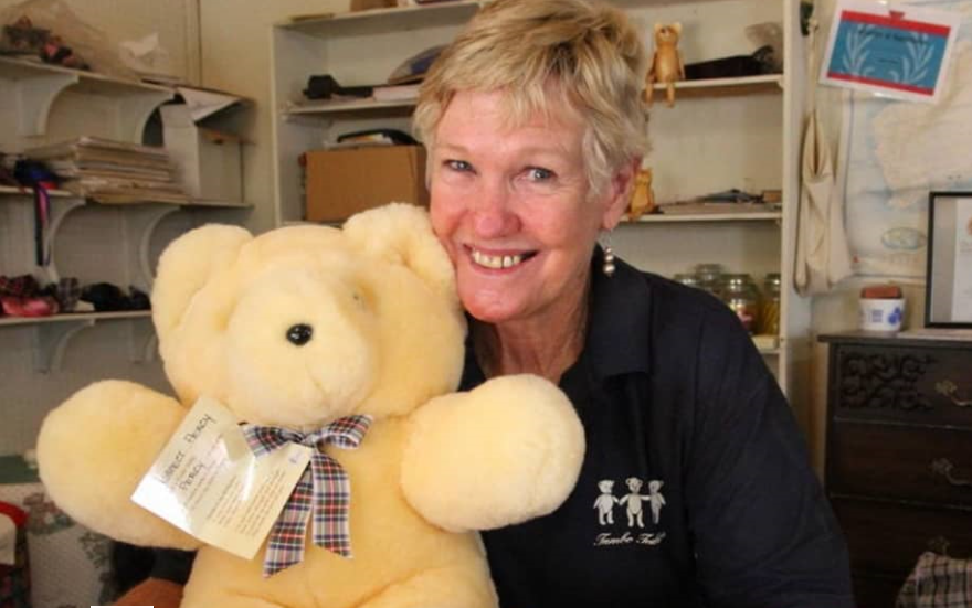 Mary Sutherland, one of the original owners, made thousands of Tambo Teddies