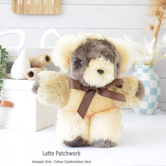 Tambo Teddies Toby teddy bear woollen sheepskin