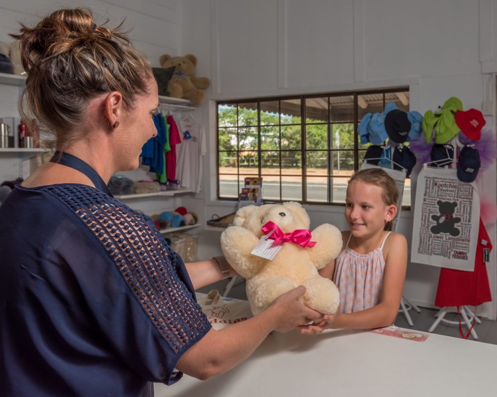 Shopping for Teddy Bears at Tambo Teddies