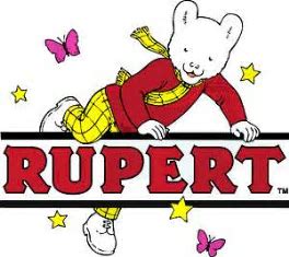 Rupert teddy bear