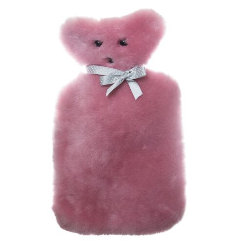 Dusky Pink Hot Water Bottle Cover