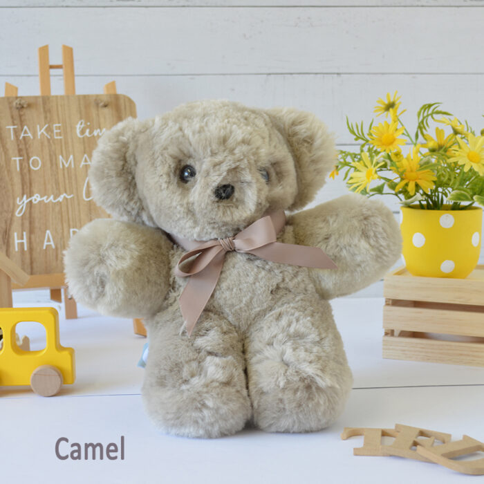 Tambo Teddies Toby teddy bear woollen sheepskin