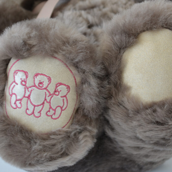 Tambo Teddies Basil teddy in latte woollen sheepskin
