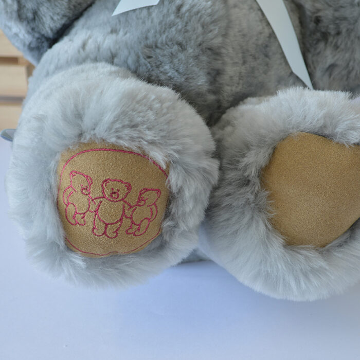 Suede Paw Tambo Teddy logo bear