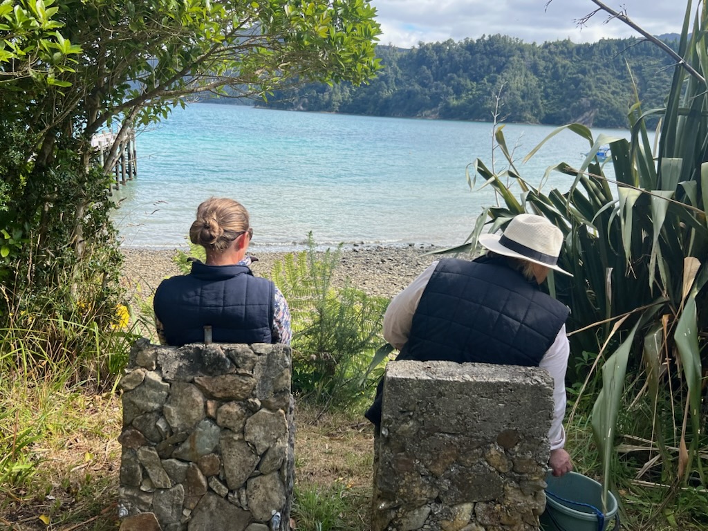 Tammy and Alison on holiday partnership
