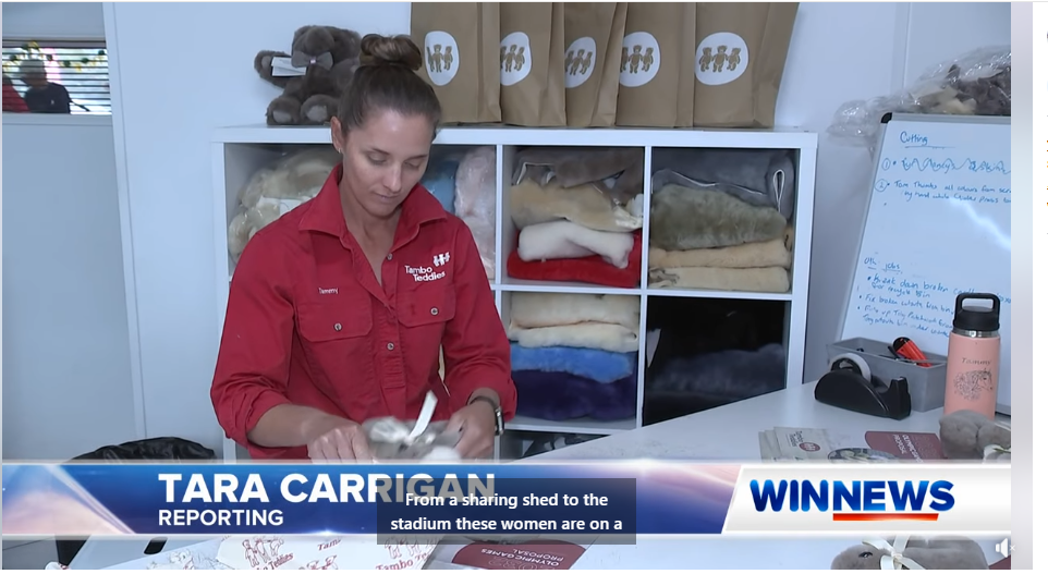 Tammy on WIN news
